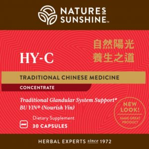 Nature's Sunshine HY-C TCM Label