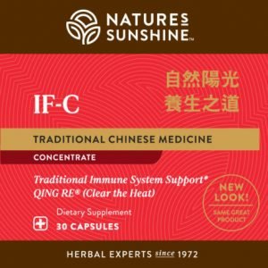 Nature's Sunshine IF-C TCM Label