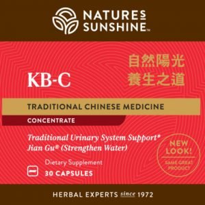 Nature's Sunshine KB-C TCM Label