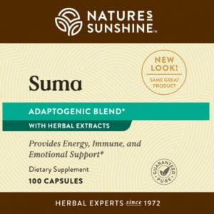 Nature's Sunshine Suma Label