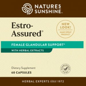 Nature's Sunshine Estro-Assured Label