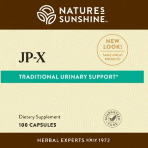 Etiqueta JP-X de Nature's Sunshine