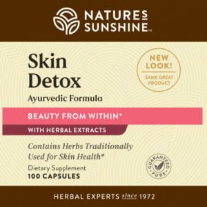 Etiqueta de Nature's Sunshine Skin Detox