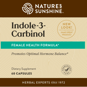 Nature's Sunshine Indole-3-Carbinol Label
