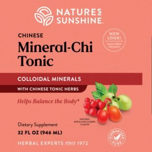 Nature's Sunshine Mineral Chi Tonic Label