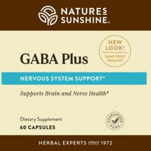 Nature's Sunshine GABA plus label