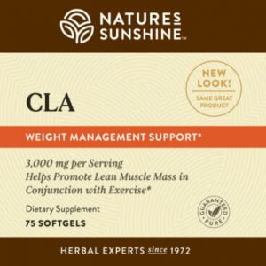 Etiqueta de Nature's Sunshine CLA