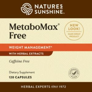Nature's Sunshine MetaboMax Label