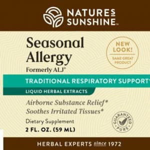 Nature's Sunshine ALJ Label