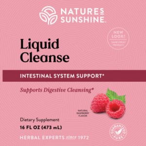 Nature's Sunshine Liquid Cleanse Label