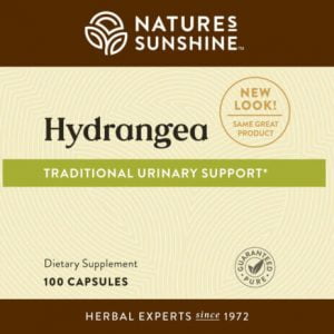 Etiqueta Nature's Sunshine Hydrangea