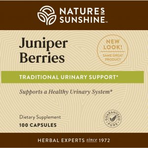 Nature's Sunshine Juniper Berries Label