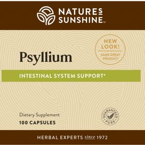 Nature's Sunshine Psyllium Label