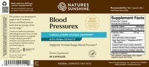 Blood Pressurex Label