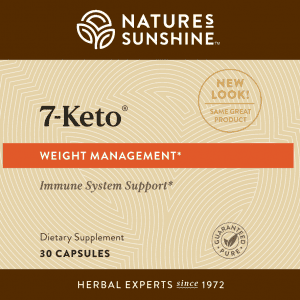 Nature's Sunshine 7-Keto Label