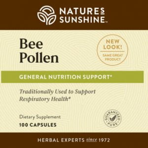 Bee Pollen Label