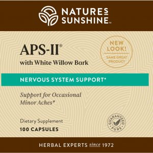 Natures Sunshine APS II Label