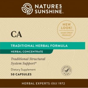 Nature's Sunshine CA Label