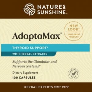 Etiqueta de Nature's Sunshine AdaptaMax