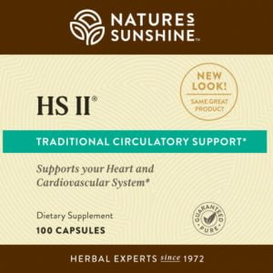 Nature's Sunshine HS II Label