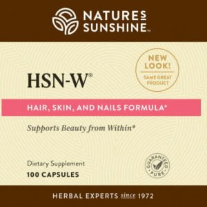 Etiqueta HSN-W de Nature's Sunshine