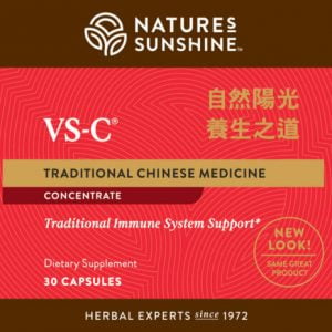 Nature's Sunshine VS-C TCM Label