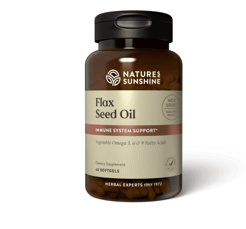 Flax Seed Oil (With Lignans) by Nature's Sunshine