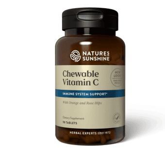 Nature's Sunshine Vitamina C masticable