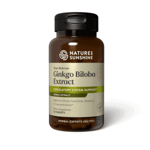 Nature's Sunshine Time Release Ginkgo Biloba Extract
