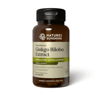 Nature's Sunshine Time Release Ginkgo Biloba Extract