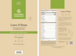 Etiqueta Love and Peas