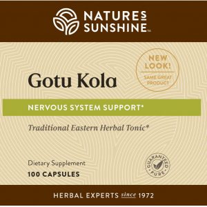 Nature's Sunshine Gotu Kola Label