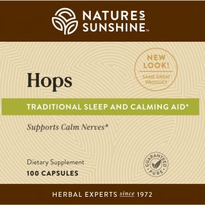 Nature's Sunshine Hops Label