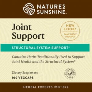 Nature's Sunshine Joint Support Label