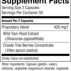 Wild Yam & Chaste Tree