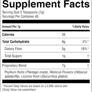 Psyllium Hulls Combination