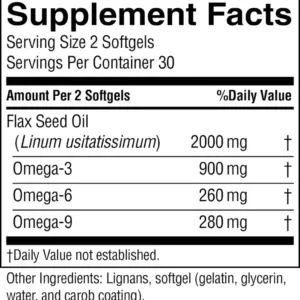 Flax Seed Oil w/Lignans