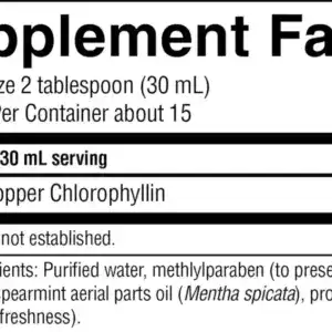 Chlorophyll, Liquid 16