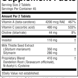 Milk Thistle Combination