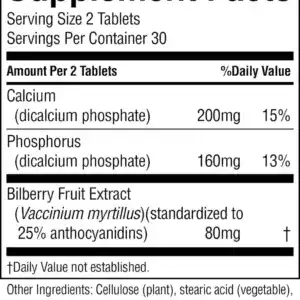 Bilberry Fruit Concentrate
