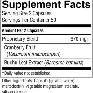 Cranberry & Buchu Concentrate