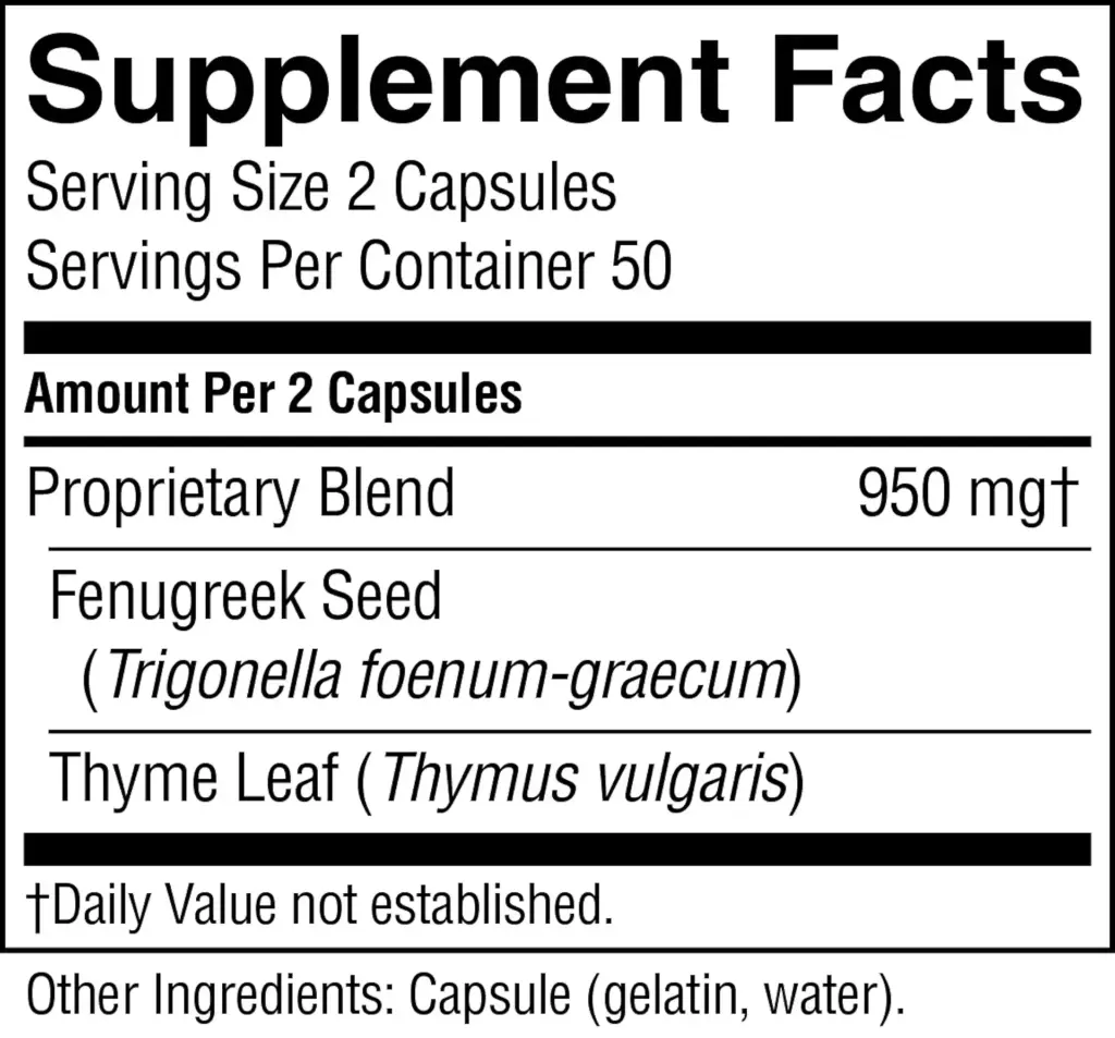 Fenugreek & Thyme