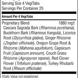 Lower Bowel Stimulator Vegitabs