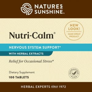 Etiqueta de Nature's Sunshine Nutri-Calm
