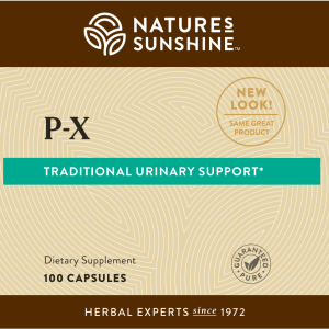 Nature's Sunshine P-X Label