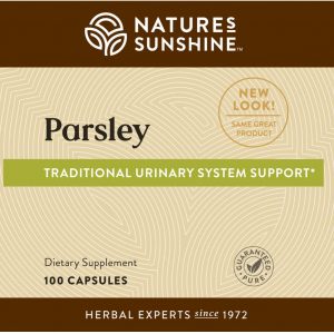 Etiqueta de Nature's Sunshine Parsley