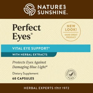 Etiqueta Nature's Sunshine Perfect Eyes