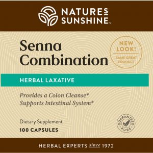 Nature's Sunshine Senna Combination Label