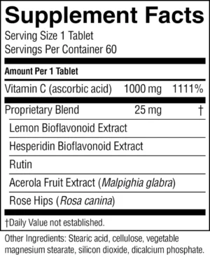 Vitamina C (1000 mg, de liberación prolongada) - Imagen 3