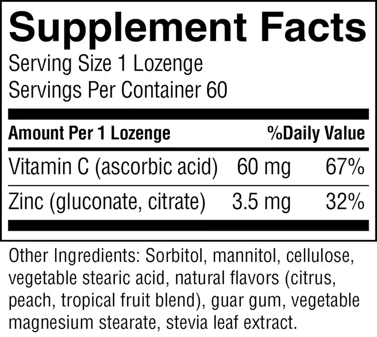 Zinc Lozenge - Image 2